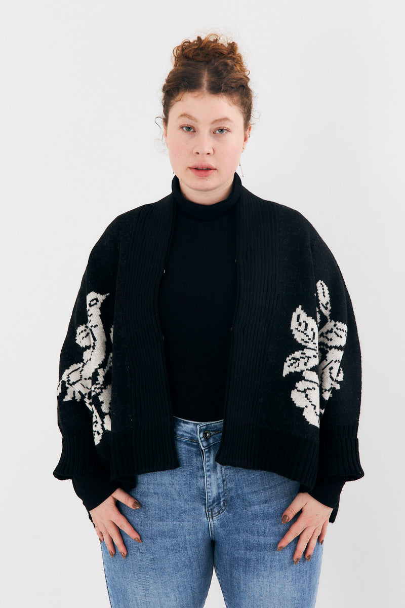 Pecan cardigan - Black