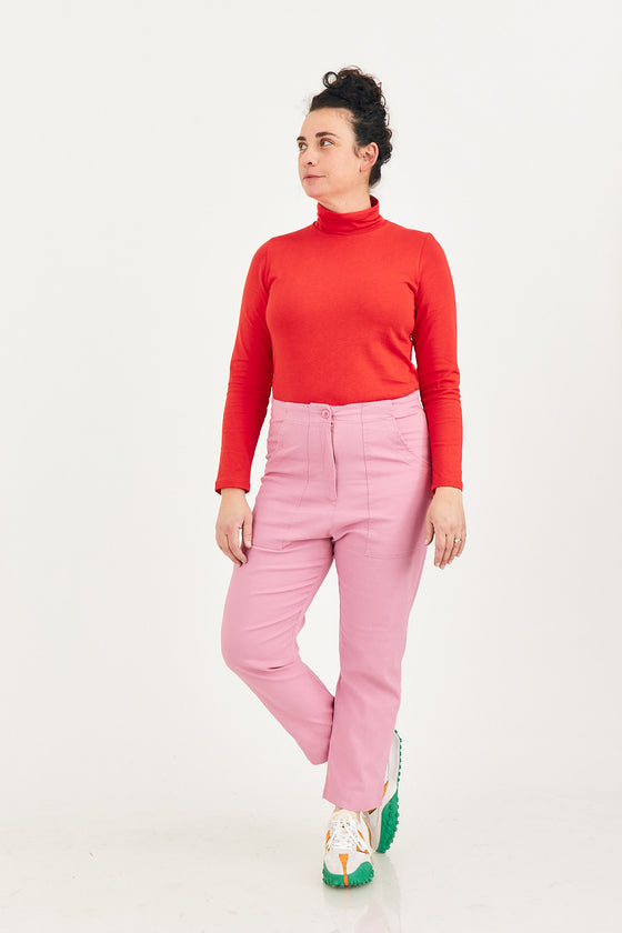 Orange pants - Pink