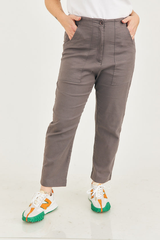 Orange pants - Grey