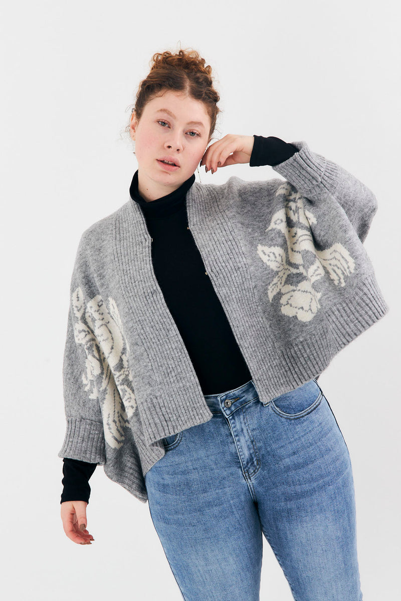 Pecan cardigan - Grey
