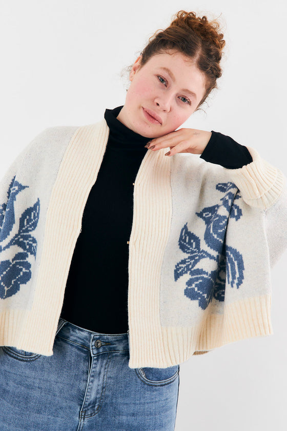Pecan cardigan - Blue