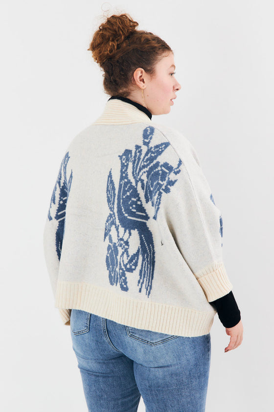 Pecan cardigan - Blue