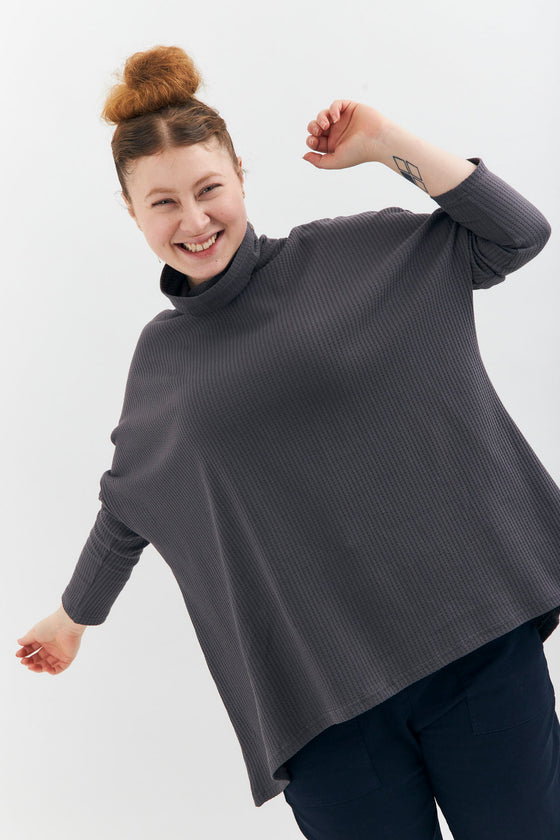 Smile top - Grey