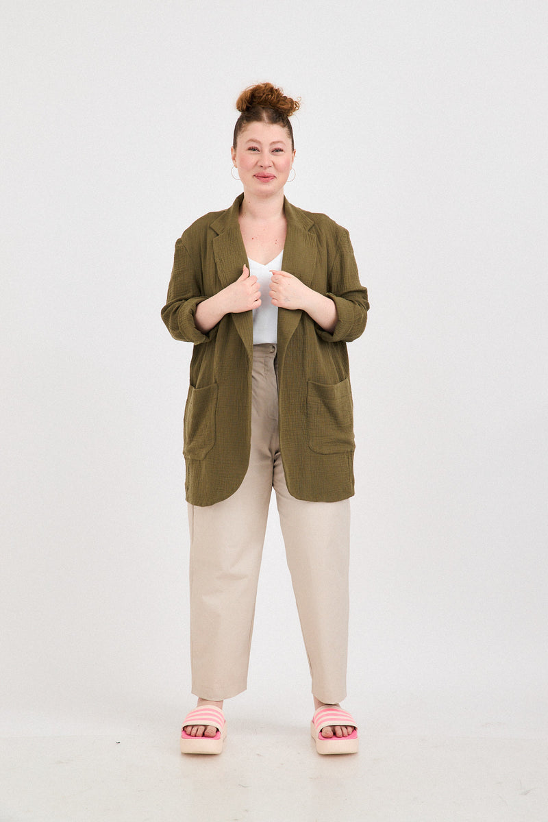 Light Jacket - Olive – Tula