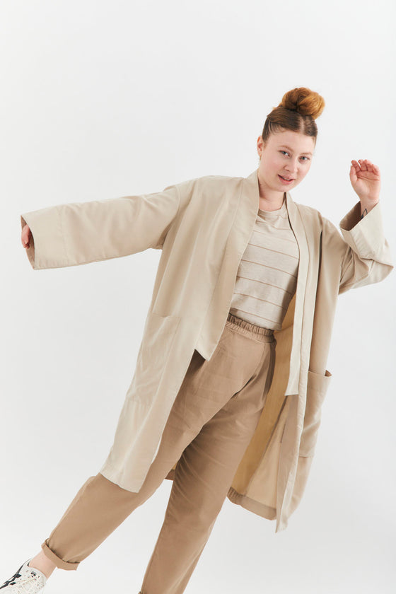 Sunset kimono - Stone