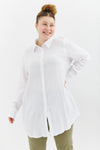 Olive shirt - White