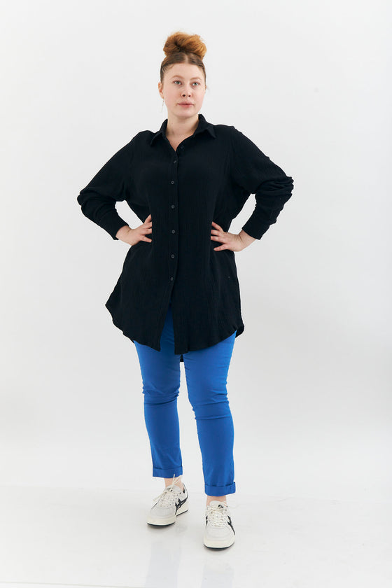 Olive shirt - Black