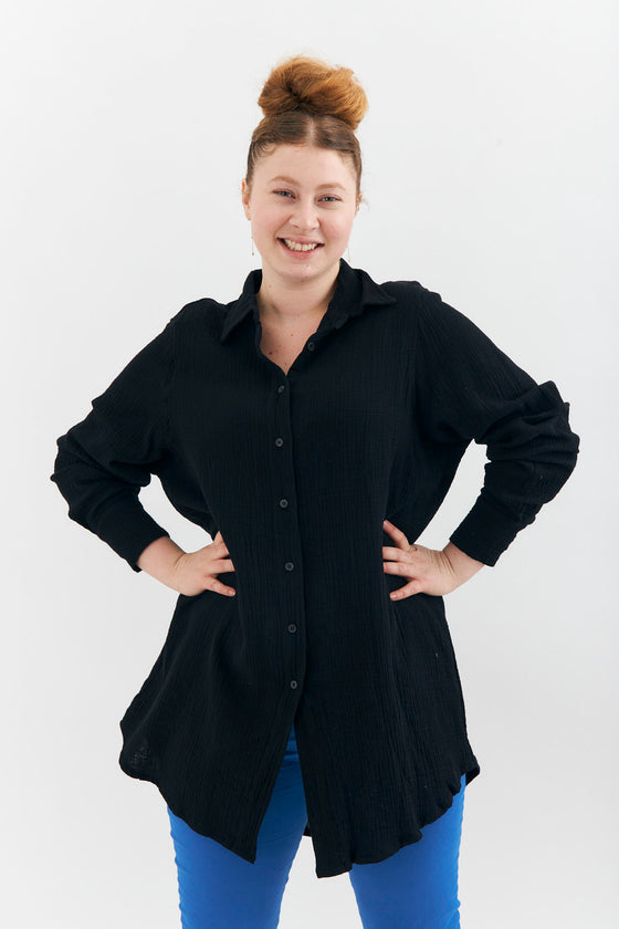 Olive shirt - Black