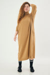 Almond Dress - Camel