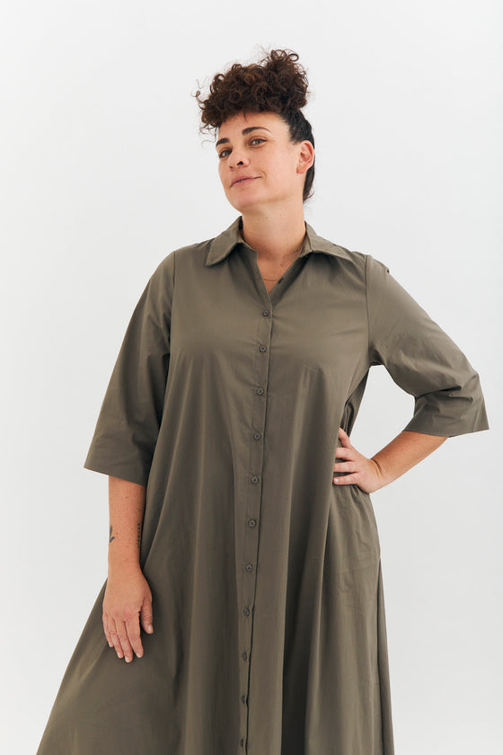Fig dress - Olive