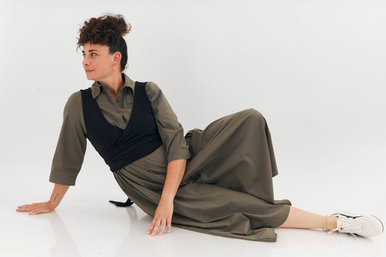 Fig dress - Olive