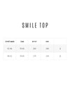 Smile top - Grey
