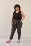 Vivi rib top - Black