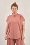 Vintage waffle shirt - Pink