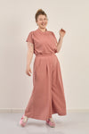 Vintage waffle shirt - Pink