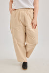 Plum cargo pants - Sand