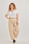 Plum cargo pants - Sand