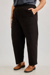 Plum cargo pants - Black