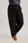Plum cargo pants - Black