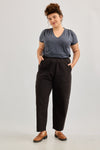 Plum cargo pants - Black