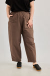Plum cargo pants - Brown