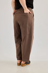 Plum cargo pants - Brown