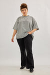 Emilie top - White & Grey