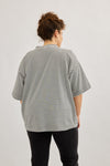 Emilie top - White & Grey