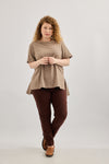 Cecilia top - Mocha