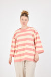 Kelly Top - Pink & Off white