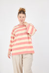 Kelly Top - Pink & Off white