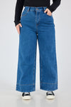 203 - The wide leg jeans - Blue