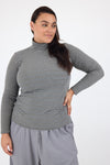 Nana top - Grey stripes