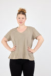 Noga top - Washed Sand