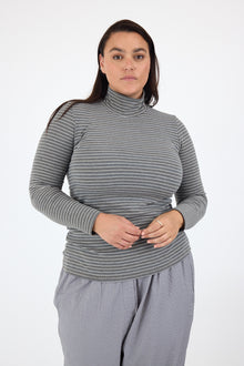  Nana top - Grey stripes