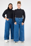 203 - The wide leg jeans - Blue