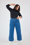 203 - The wide leg jeans - Blue