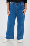 203 - The wide leg jeans - Blue