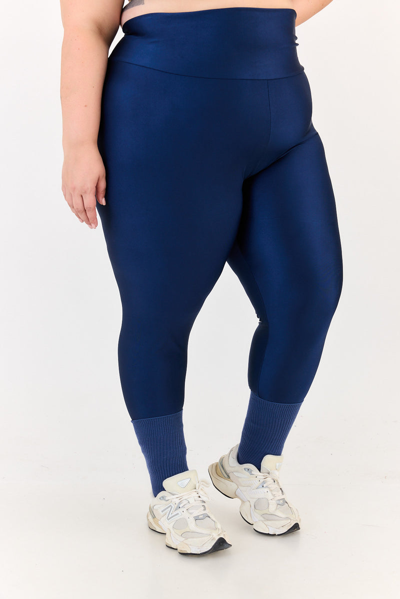 Shiny leggings - Navy