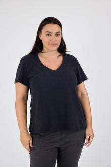  Noga top - Washed Black