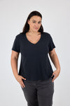 Noga top - Washed Black