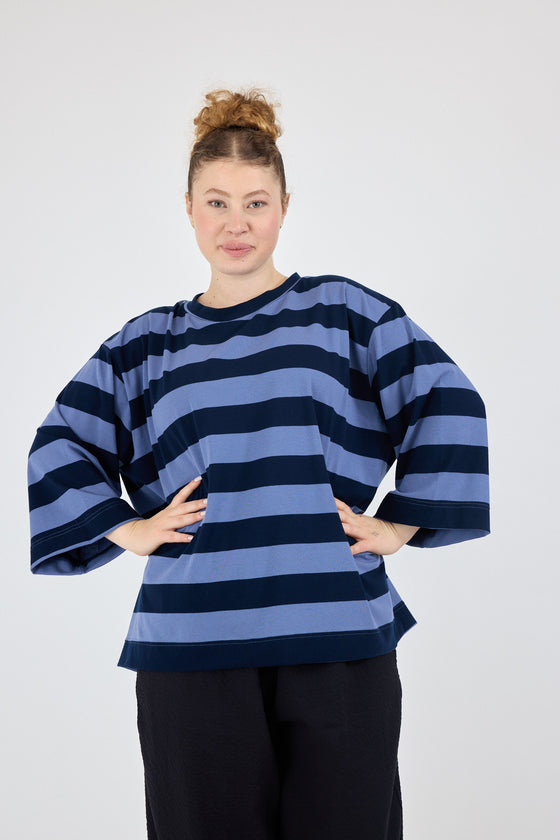 Kelly Top - Blue & Navy