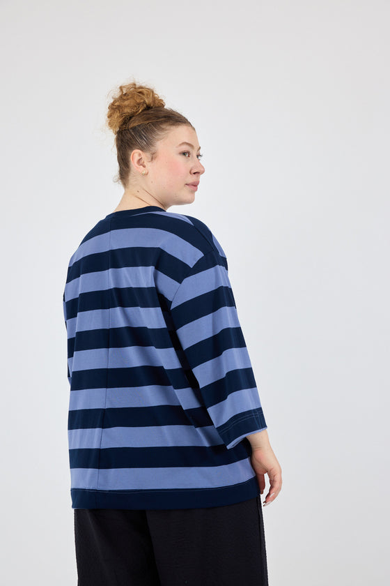 Kelly Top - Blue & Navy