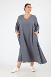 Dune fall dress - Grey