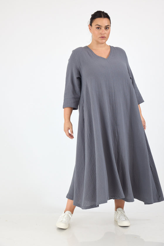 Dune fall dress - Grey