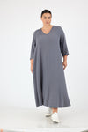 Dune fall dress - Grey