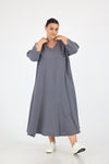 Dune fall dress - Grey