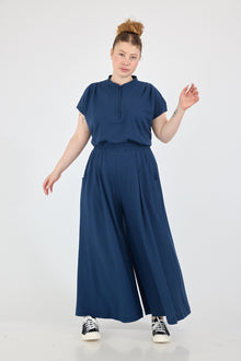  Soft flow pants - Navy