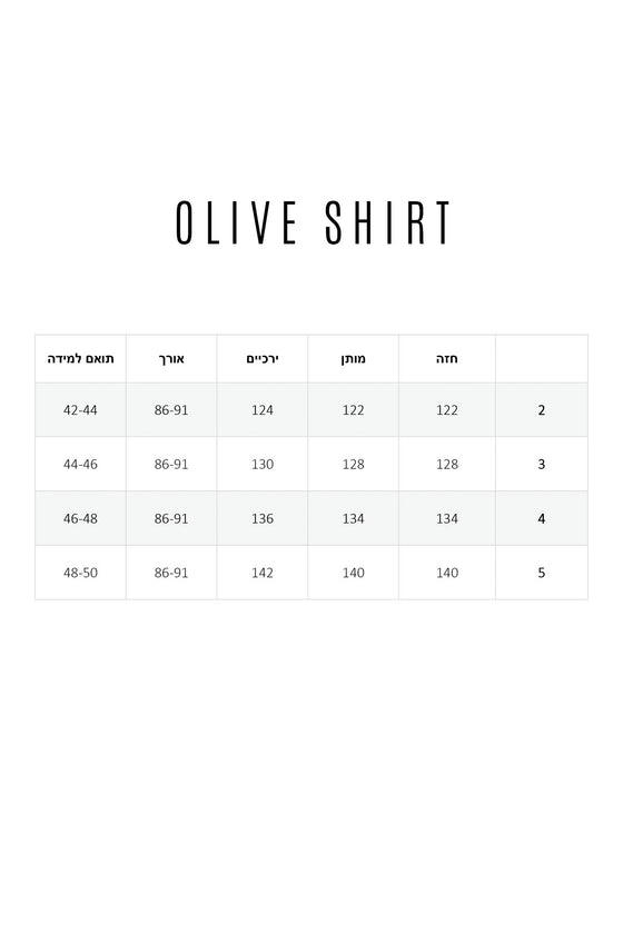 Olive shirt - Grey