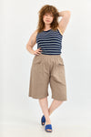 Base Rib Top - Blue stripes